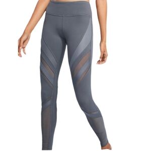 Alo Women's Gray Epic High Waist Mesh Leggings XXS‎